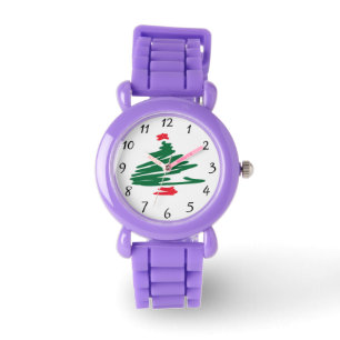 Weihnachtsbaumüberwachung Armbanduhr