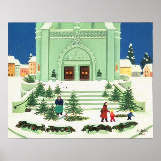 Weihnachtsbaumverkauf 1988 poster (Vorne)