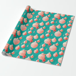 Weihnachtsbaumwrapping Paper Geschenkpapier