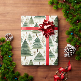 Weihnachtsbaumwrapping Paper Geschenkpapier