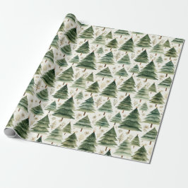 Weihnachtsbaumwrapping Paper Geschenkpapier