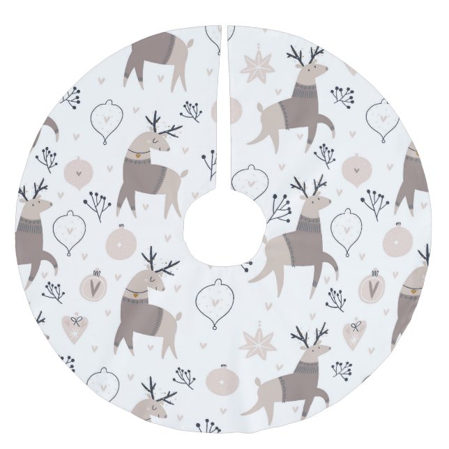 Weihnachtsbaumzucht Polyester Weihnachtsbaumdecke (Vorderseite)