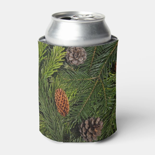 Weihnachtsbaumzweige Dosenkühler (Kanne Vorderseite)