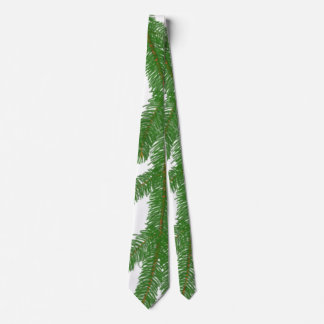 Weihnachtsbaumzweige Krawatte