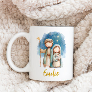 Weihnachtsbecher Geburt Christi Heilige Familie Re Kaffeetasse