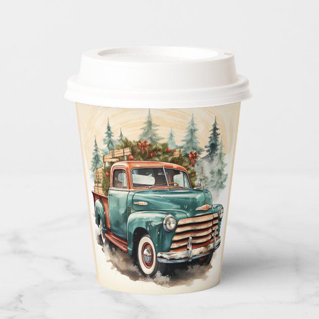 Weihnachtsbecher Pappbecher (Vorderseite)