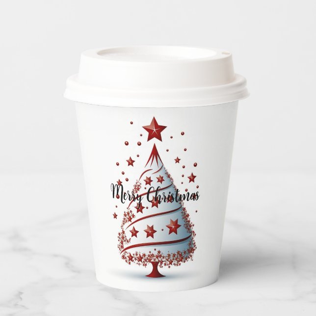 Weihnachtsbecher Pappbecher (Vorderseite)