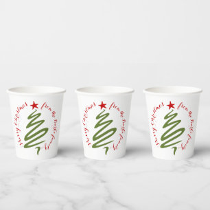 Weihnachtsbecher Pappbecher
