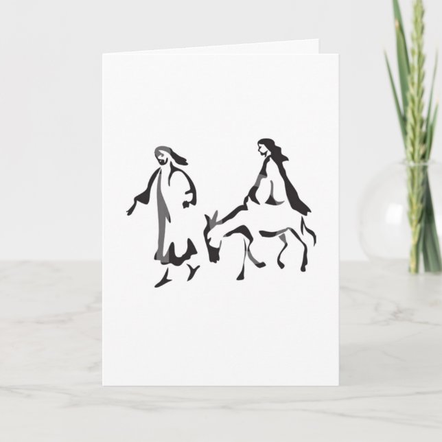 Weihnachtsbegriff Dankeskarte (Vorderseite)