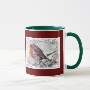Weihnachtsbeifall Robin Redbreast Tasse