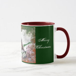 Weihnachtsbeifall-Robin-Tasse Tasse