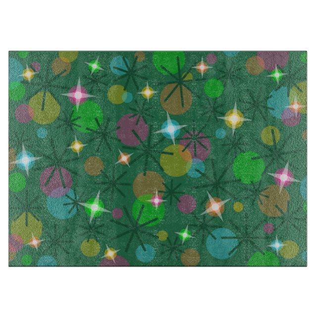 Weihnachtsbeläge Schneidebrett (Vorderseite)