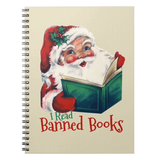 Weihnachtsbeläge verbotene Bücher (Vorderseite)