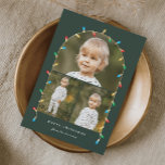 Weihnachtsbeleuchtung 3 Foto Arkade Feiertagskarte<br><div class="desc">Frohe Weihnachten Elegante Weihnachtslicht Weihnachten 3 Foto Arch Weihnachtskarten. Klicken Sie auf die Schaltfläche Bearbeiten,  um dieses Design mit Ihrem Foto und Text anzupassen.</div>