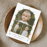 Weihnachtsbeleuchtung 3 Foto Arkade Feiertagskarte<br><div class="desc">Frohe Weihnachten Elegante Weihnachtslicht Weihnachten 3 Foto Arch Weihnachtskarten. Klicken Sie auf die Schaltfläche Bearbeiten,  um dieses Design mit Ihrem Foto und Text anzupassen.</div>