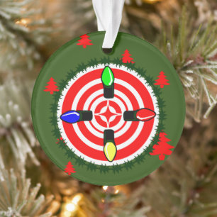 Weihnachtsbeleuchtung auf dem Punkt! Ornament
