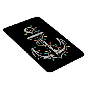 Weihnachtsbeleuchtung Bootfahren Segeln Kreuzfahrt Magnet