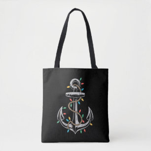 Weihnachtsbeleuchtung Bootfahren Segeln Kreuzfahrt Tasche