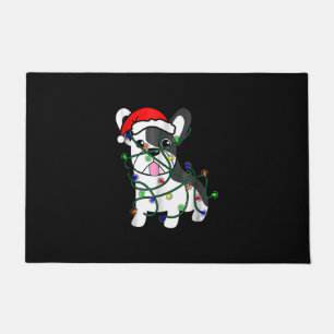 Weihnachtsbeleuchtung Dekoration lustigen französi Fußmatte