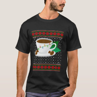 Weihnachtsbeleuchtung des Kaffees Ugi Sweater Styl T-Shirt