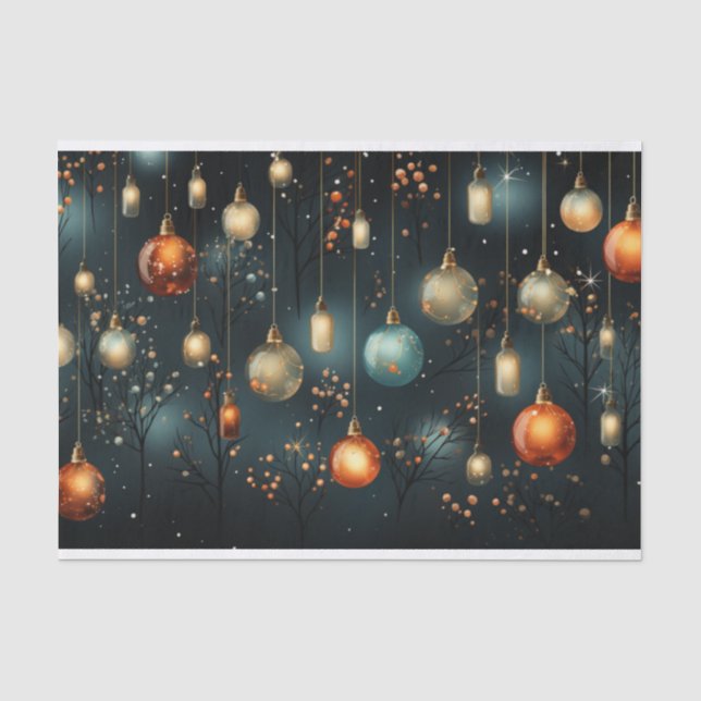 Weihnachtsbeleuchtung entmutigen seidenpapier (Vorderseite)
