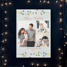 Weihnachtsbeleuchtung Frohe Weihnachten Familienfo