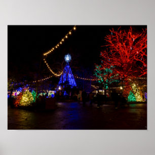 Weihnachtsbeleuchtung Galore Poster