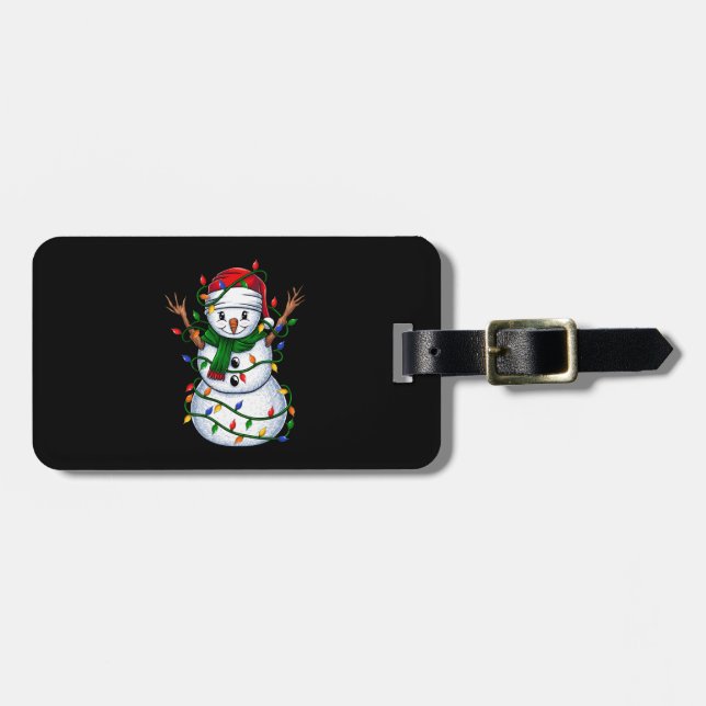 Weihnachtsbeleuchtung Gepäckanhänger (Vorderseite horizontal)