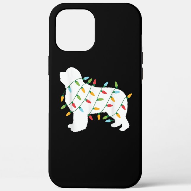 Weihnachtsbeleuchtung - Geschenke für Neufundland  Case-Mate iPhone Hülle (Rückseite)