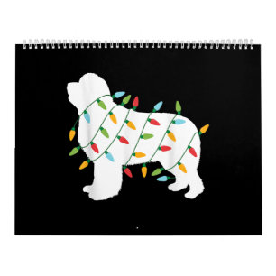 Weihnachtsbeleuchtung - Geschenke für Neufundland  Kalender