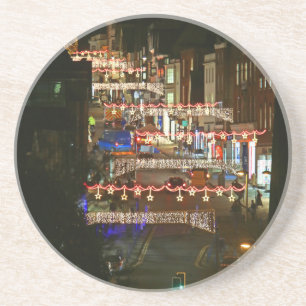 Weihnachtsbeleuchtung Guildford Getränkeuntersetzer