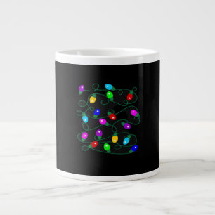 Weihnachtsbeleuchtung - Lasst uns die Lichter leuc Jumbo-Tasse
