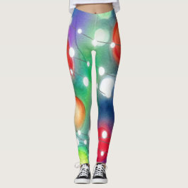 Weihnachtsbeleuchtung Leggings