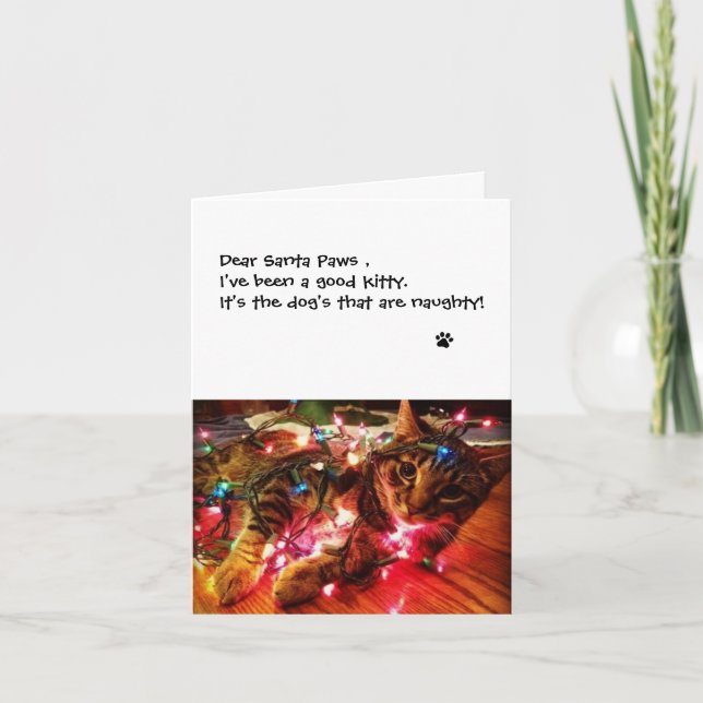 Weihnachtsbeleuchtung - Liebe Weihnachtsfeiern Karte (Vorderseite)