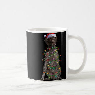 Weihnachtsbeleuchtung Santa Deutscher Kurzhaariger Kaffeetasse