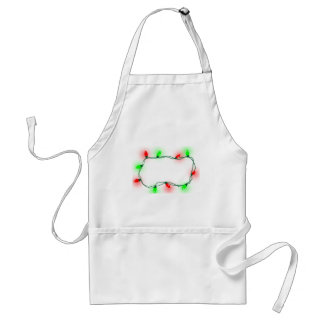 Weihnachtsbeleuchtung Schürze