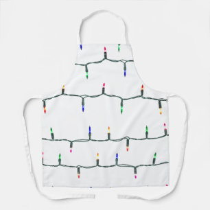 Weihnachtsbeleuchtung schürze