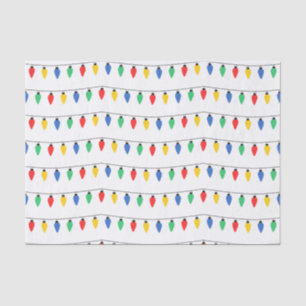Weihnachtsbeleuchtung Seidenpapier