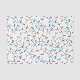 Weihnachtsbeleuchtung Seidenpapier