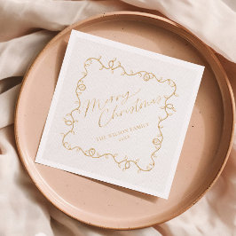 Weihnachtsbeleuchtung Spaß Personalisierter Urlaub Servietten Mit Folie