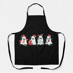 Weihnachtsbeleuchtung Süßer Geist Weihnachten Boo Schürze