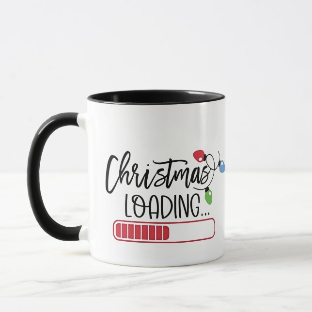 Weihnachtsbeleuchtung Tasse (Links)