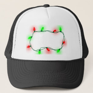 Weihnachtsbeleuchtung Truckerkappe