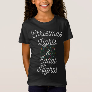 Weihnachtsbeleuchtung und Gleichberechtigung Weihn T-Shirt