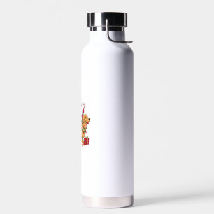 Weihnachtsbeleuchtung Weihnachtsfeiertage Golden R Trinkflasche