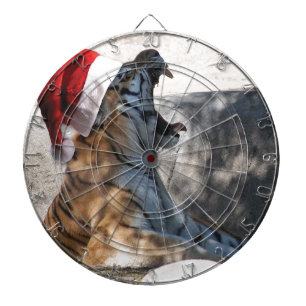 WeihnachtsBengalischer Tiger Dartscheibe