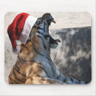 WeihnachtsBengalischer Tiger Mousepad