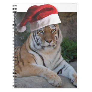 WeihnachtsBengalischer Tiger Notizblock