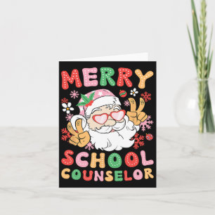 Weihnachtsberater Karte
