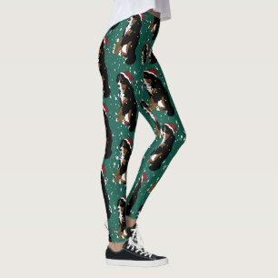 Weihnachtsberger Hund Leggings